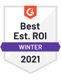 G2 Best Est. ROI Winter 2021 StructionSite